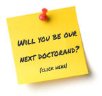 Will you be our next doctorand?             (click here)